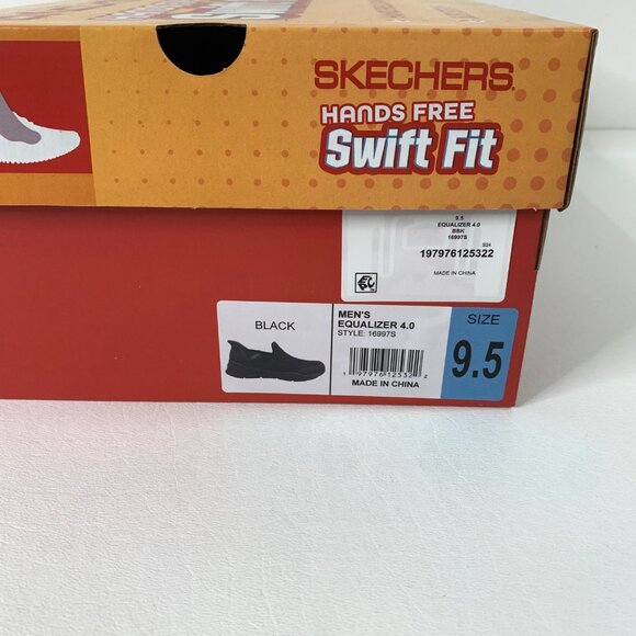 Skechers Men's Shoes 9.5 Equalizer Hands Free Swift Fit Athletic Mesh 4.0 Shoes - Picture 9 of 9